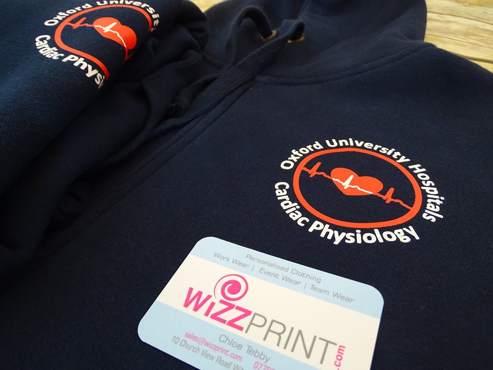 Oxford University Hospitals Cardiac Physiology Departments Work Wear