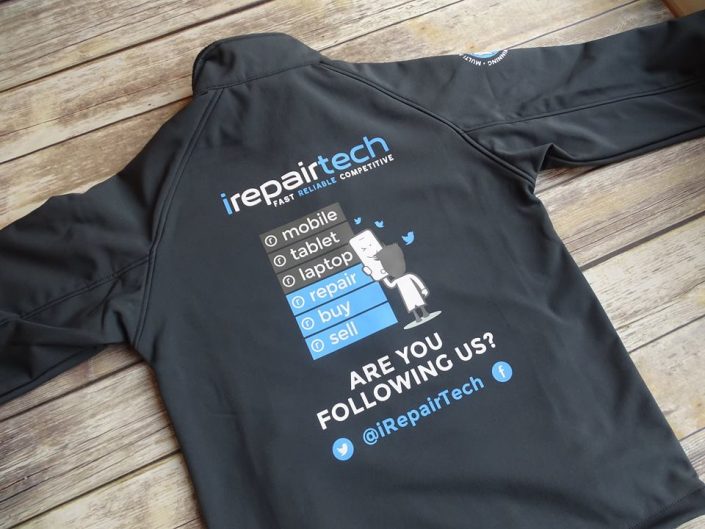 Soft Shell Jackets for Irepairtech