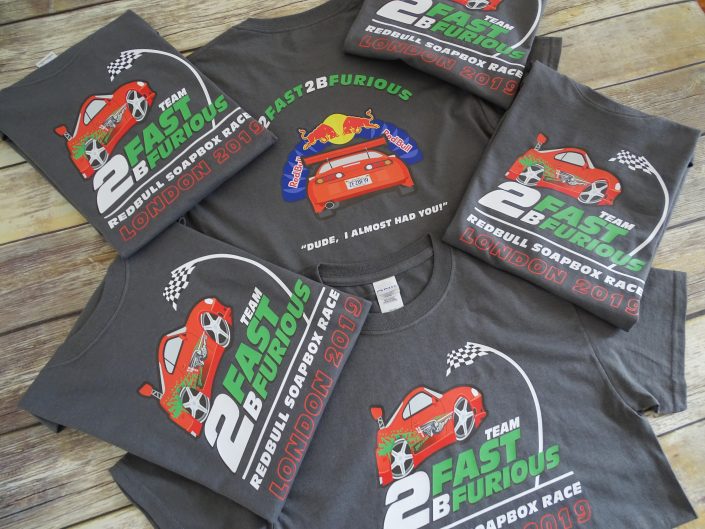 London Soapbox Challenge T shirts